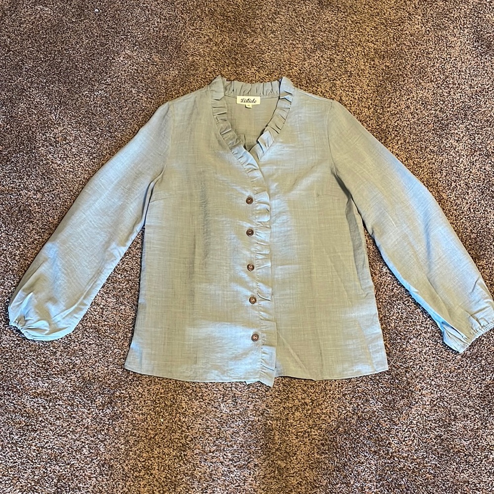 Button Down Blouse - image 1